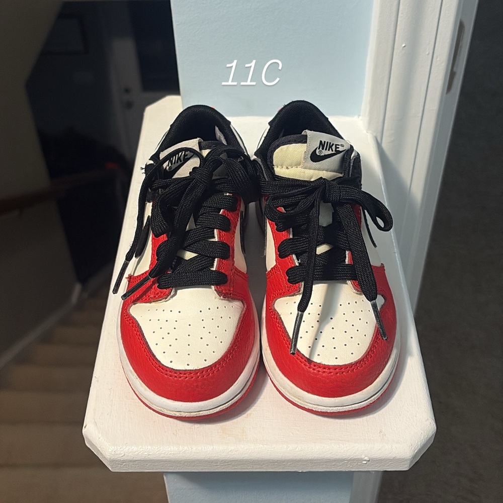 Toddler 11c Nike dunk low 7C EMB 75th Anniversary Chicago